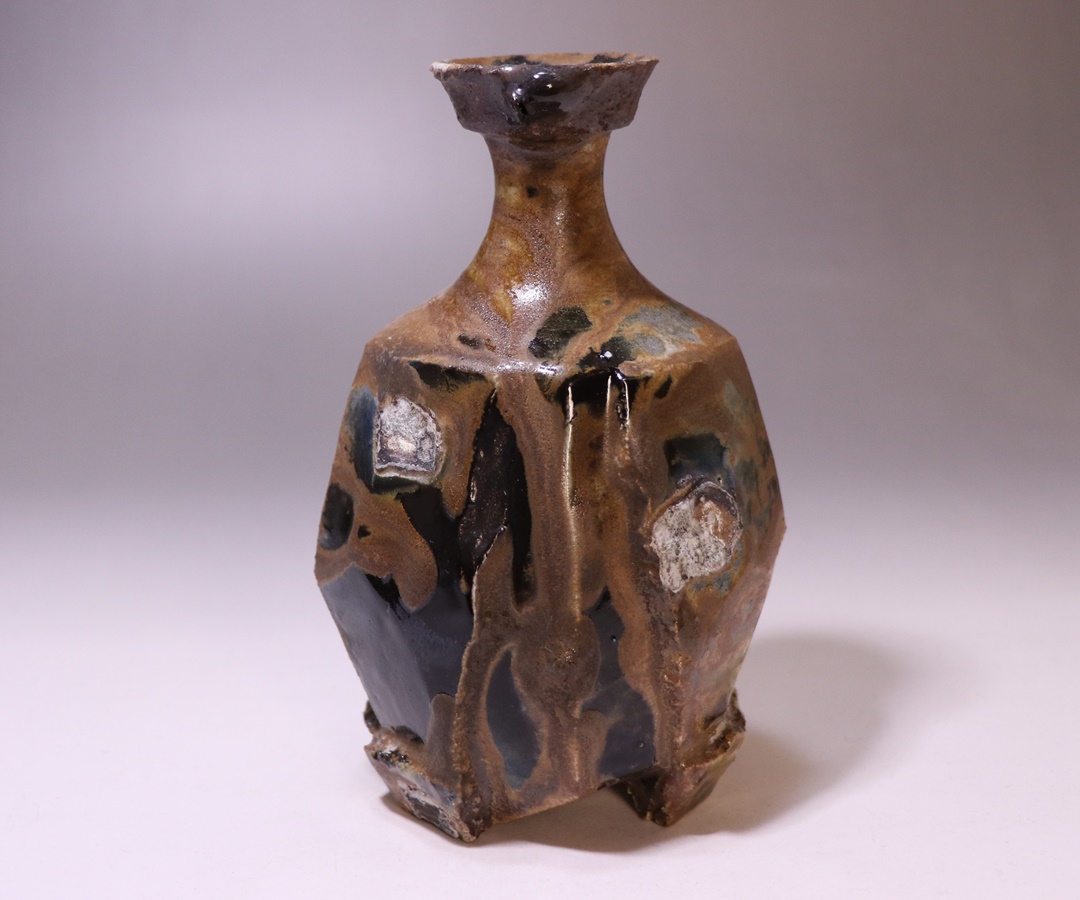 馬場隆志 作 「備前黒酒呑」 ～備前焼専門卸小売店 川口陶楽苑～