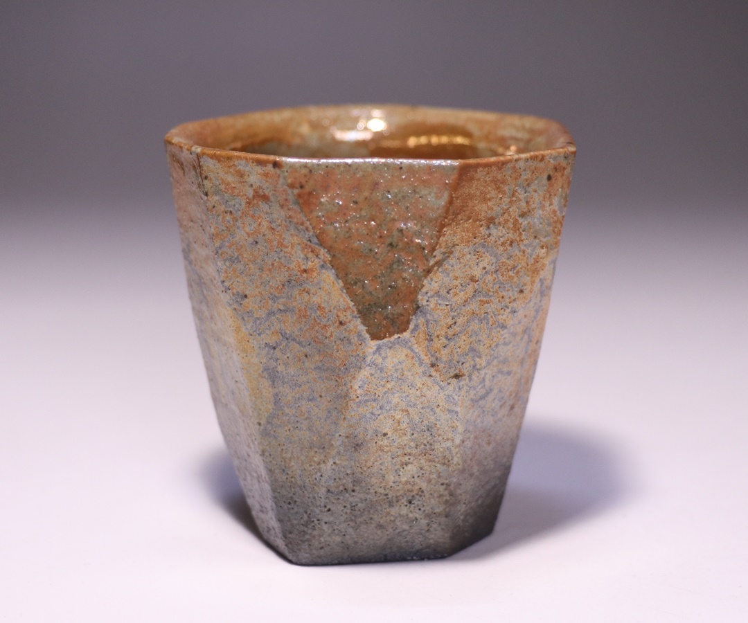 中原幸治 作 「備前土練込皿」 ～備前焼専門卸小売店 川口陶楽苑～