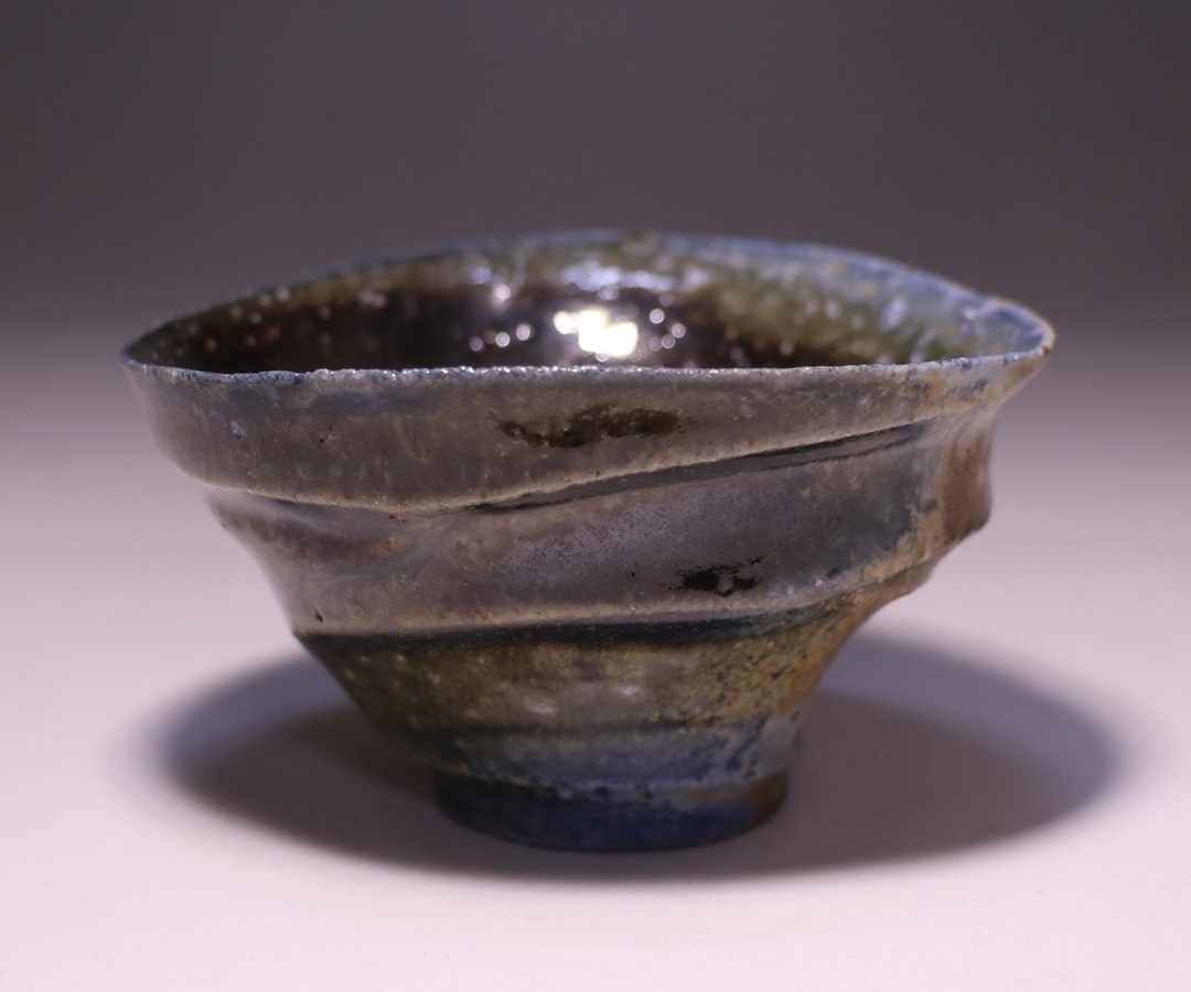 大岩智之 作 「黒徳利」 ～備前焼専門卸小売店 川口陶楽苑～