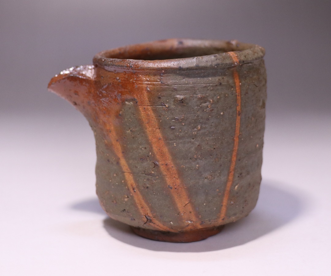 森本良信 作 「備前緋襷片口」 ～備前焼専門卸小売店 川口陶楽苑～