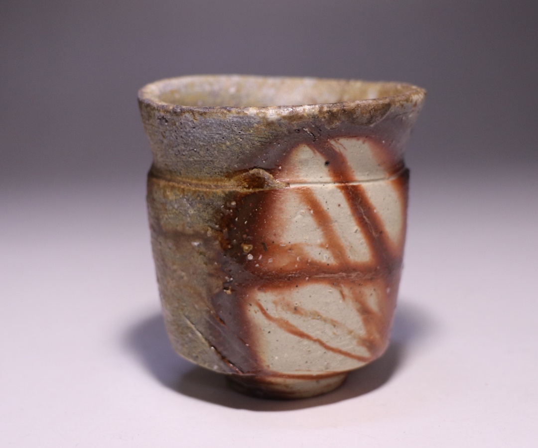 備前焼 夫婦湯呑み 山本竜一先生 備前焼 夫婦湯呑み 山本竜一先生