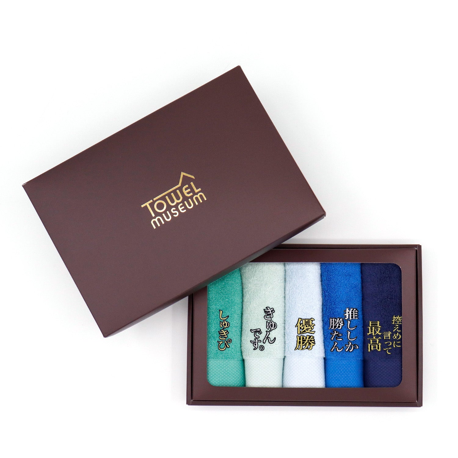 TMOC』推し活大サイズ刺繍入り タオルハンカチ5枚セット – タオル