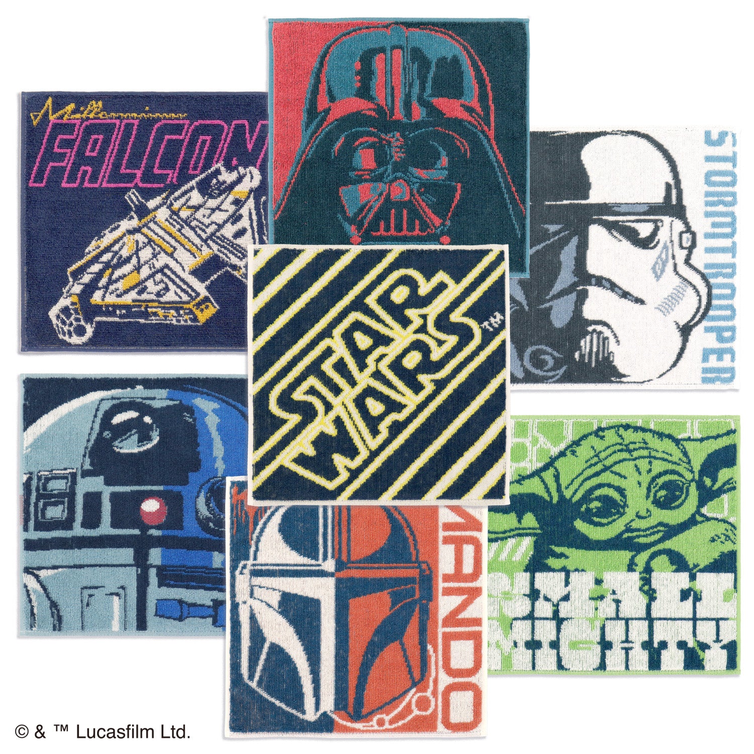 STAR WARS』マンダロリアン タオルハンカチ – タオル美術館公式