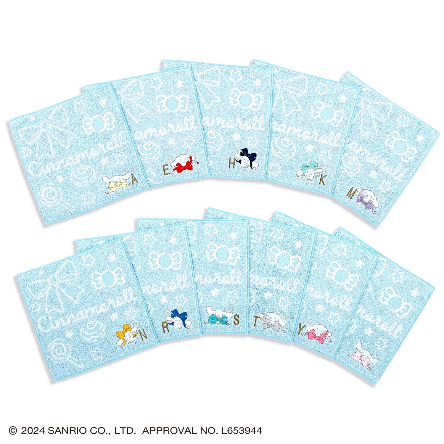 Sanrio characters』ビッグリボン（シナモロール） タオルハンカチ