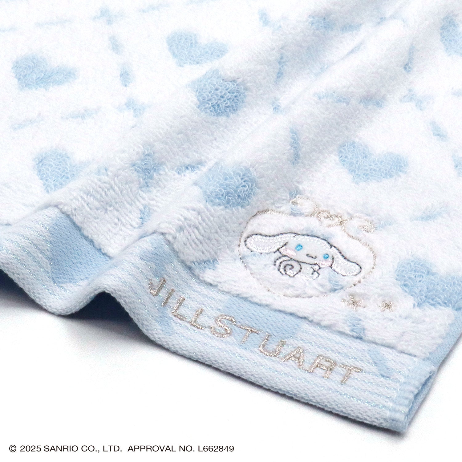 Sanrio characters』ホワイトハート JILLSTUART タオルハンカチ