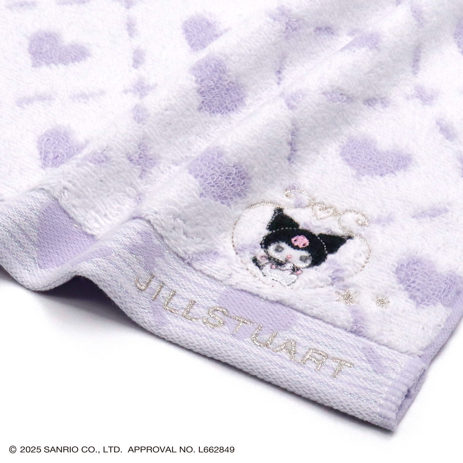 Sanrio characters』ホワイトハート JILLSTUART タオルハンカチ