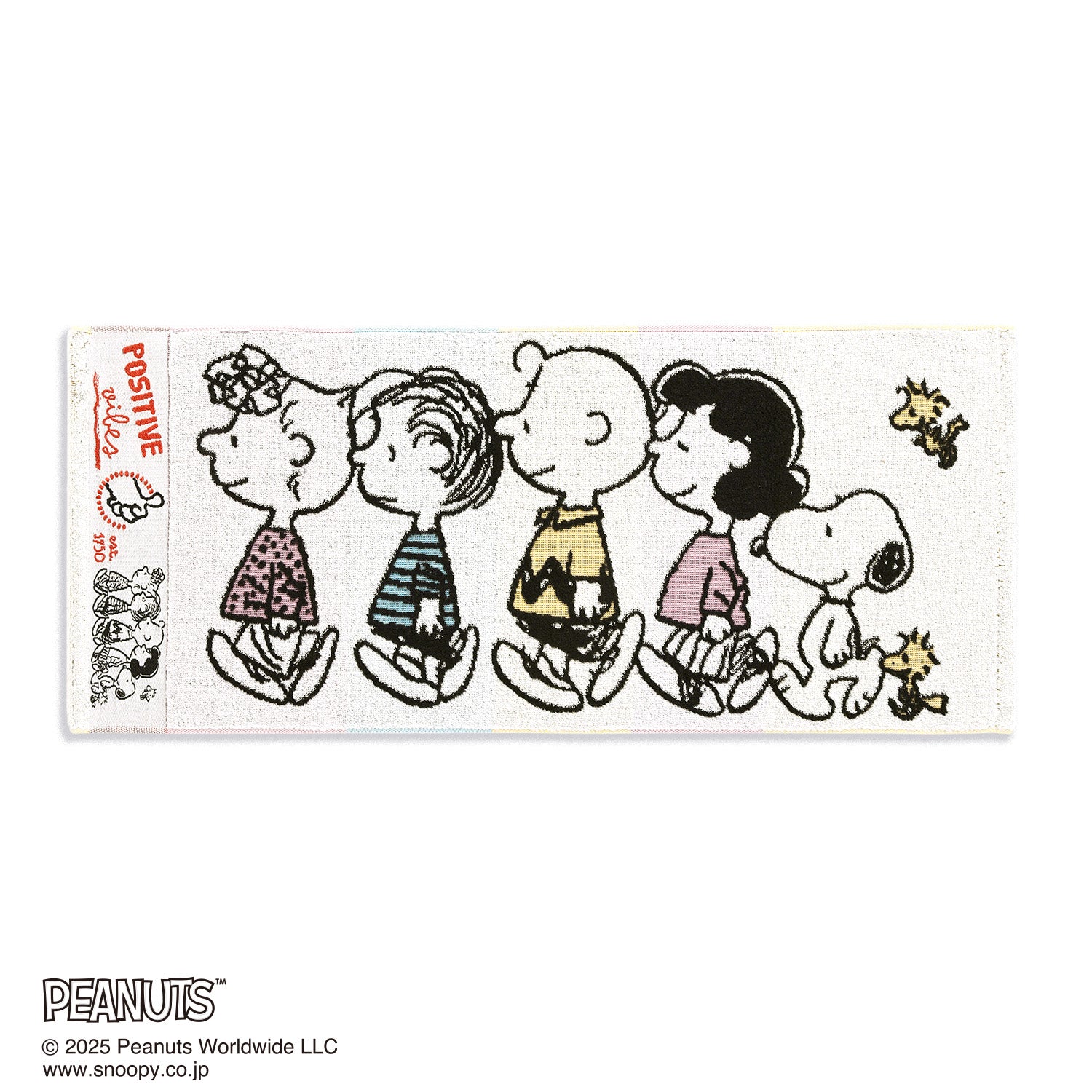 PEANUTS』 スヌーピー ポジティブ フェイスタオル – タオル美術館公式
