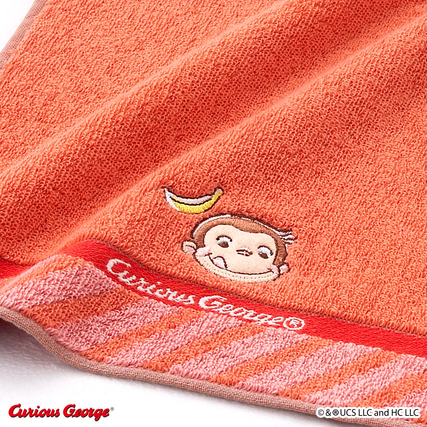 おさるのジョージ』 ストライプ タオルハンカチ – タオル美術館公式