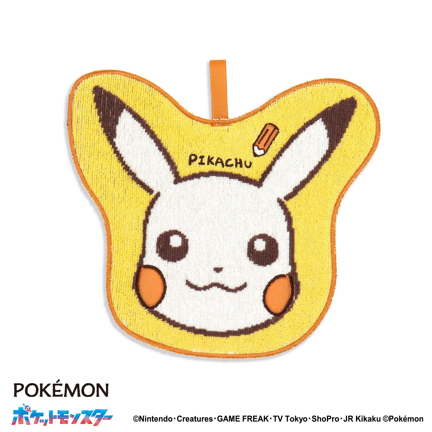 ポケットモンスター」フェイス/ピカチュウ ダイカットタオル – タオル