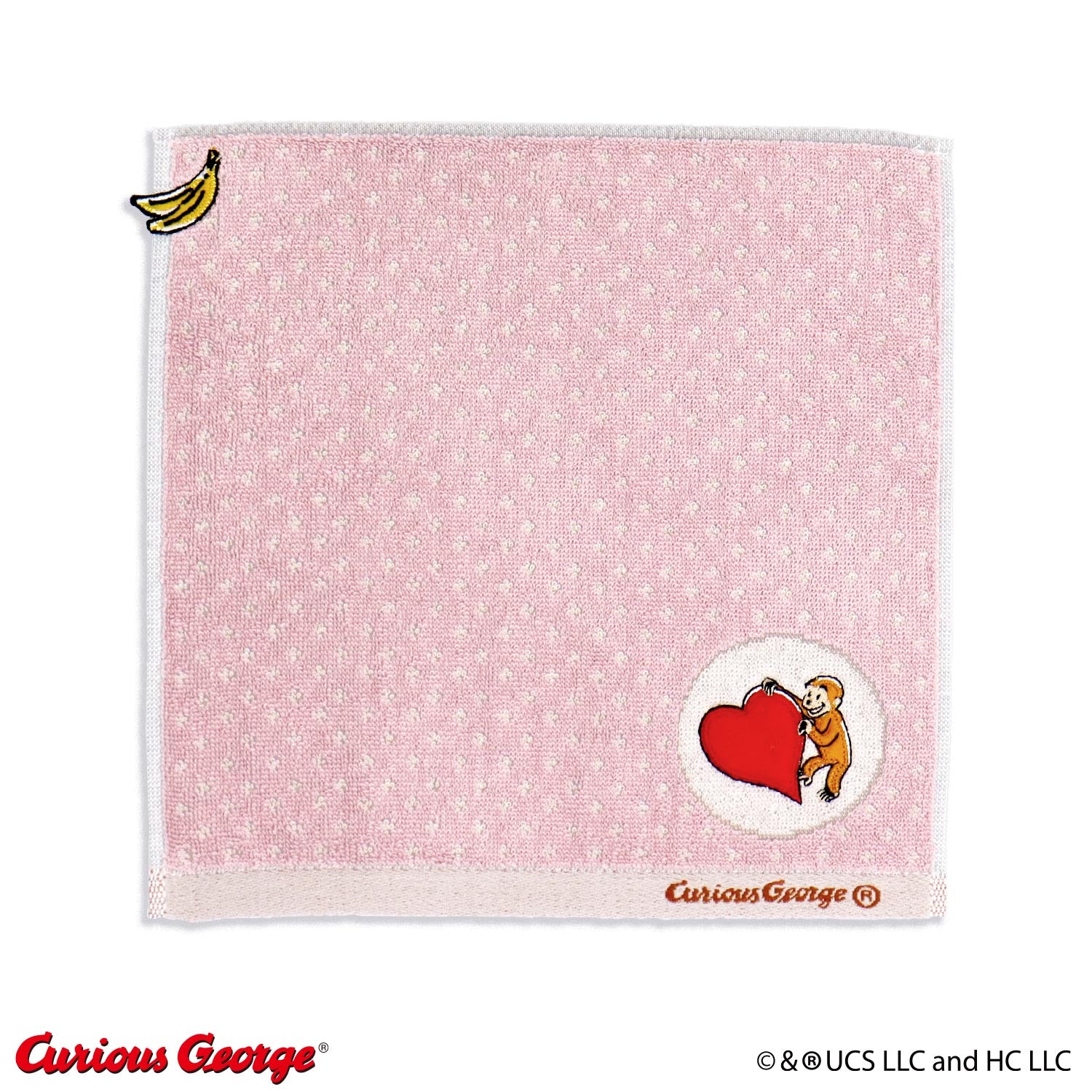 おさるのジョージ』 ドット タオルハンカチ – タオル美術館公式