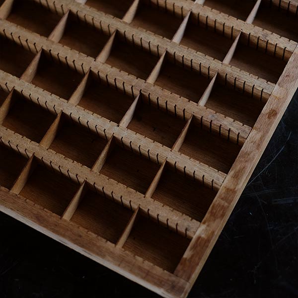 活版印刷のプリンタートレイ – zakka store towi