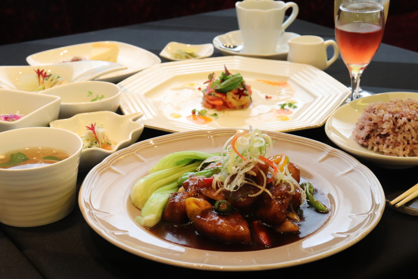 ワインと中華・黒酢料理 壷中天地 桷志田 | タウンみやざき