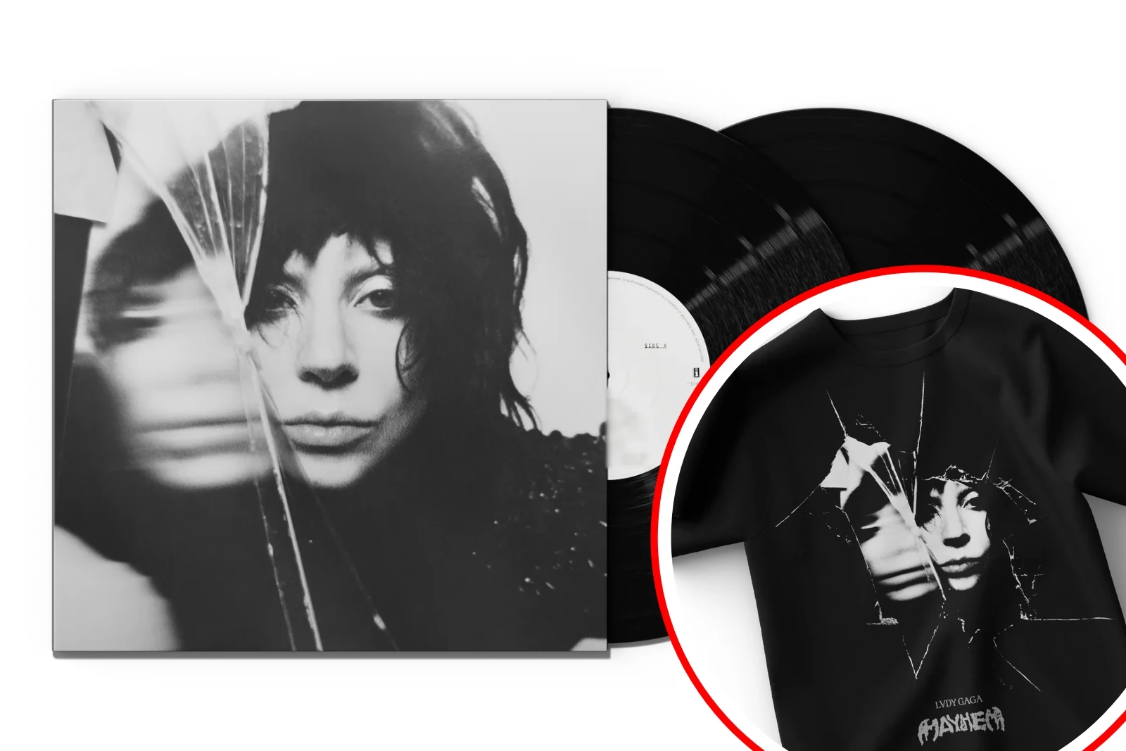 TODAY ONLY! Listen to Win Lady Gaga's New Album Mayhem on Vinyl