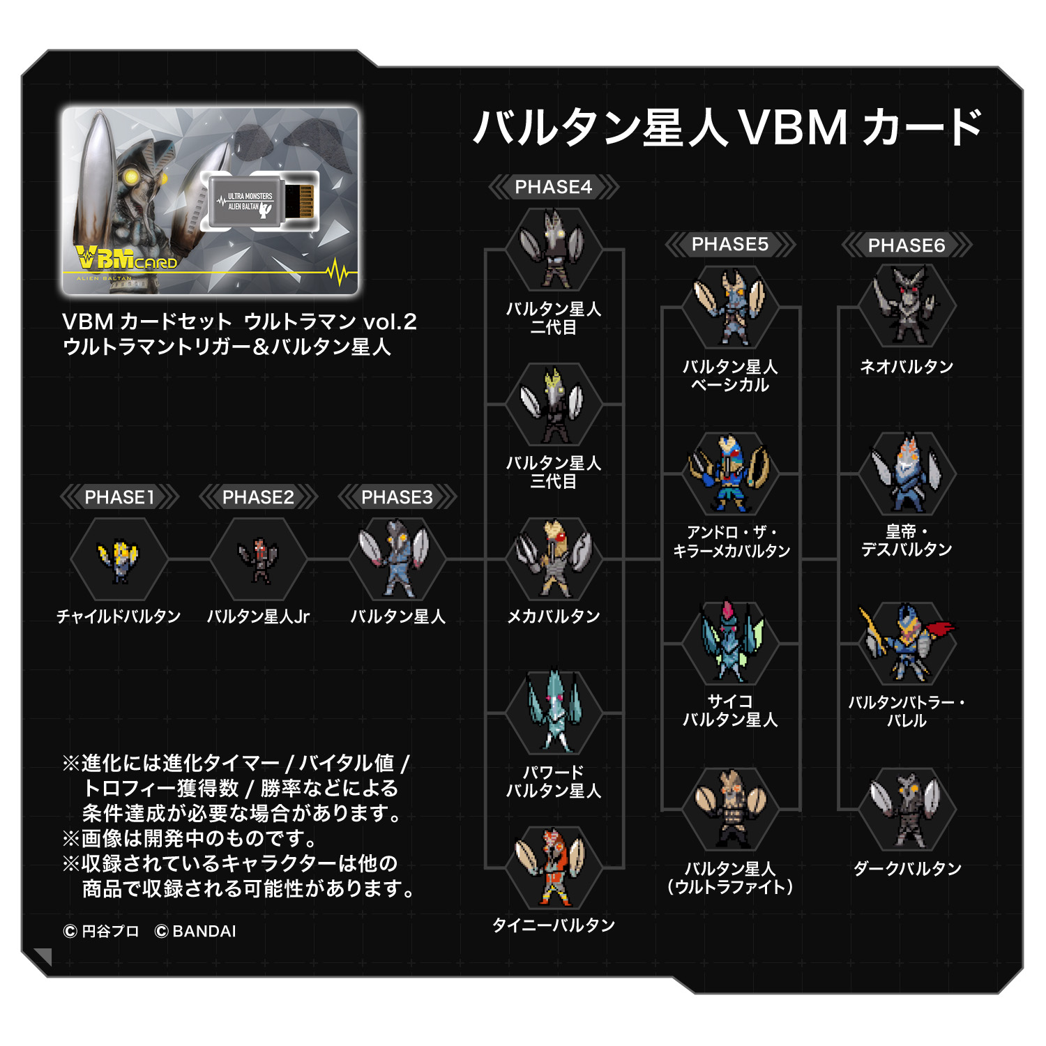 ウルトラマントリガー＆バルタン星人のVBMカードセットがついに明日