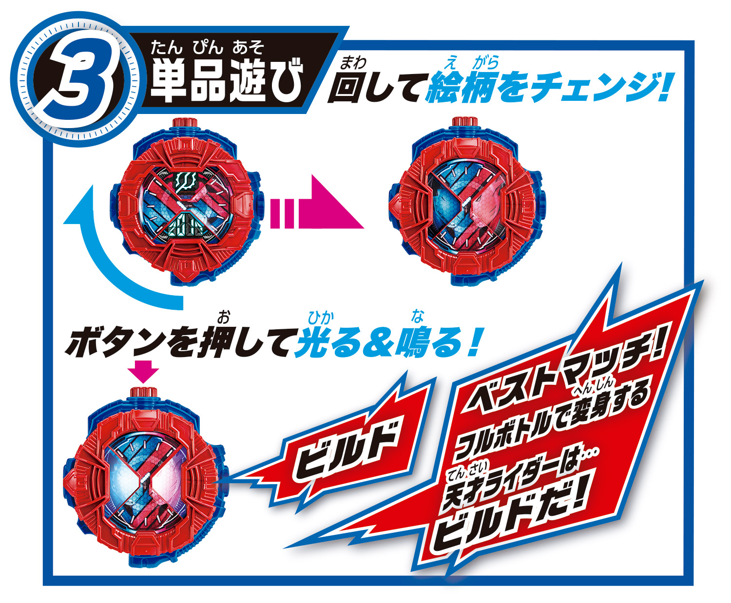 8/4(土)発売！「DXビルドライドウォッチ」「仮面ライダージオウ ソフビ