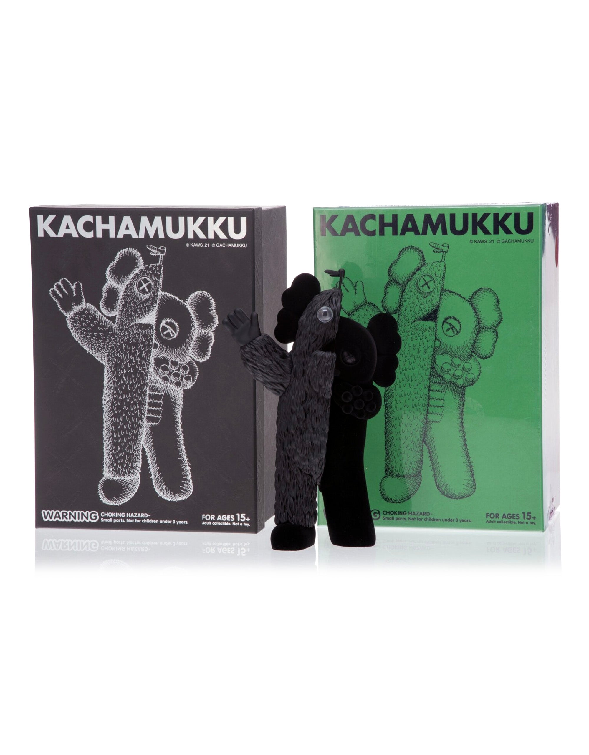 KAWS - Kachamukku Green/Red & Black Set of 2, 2022 – TOY TOKYO