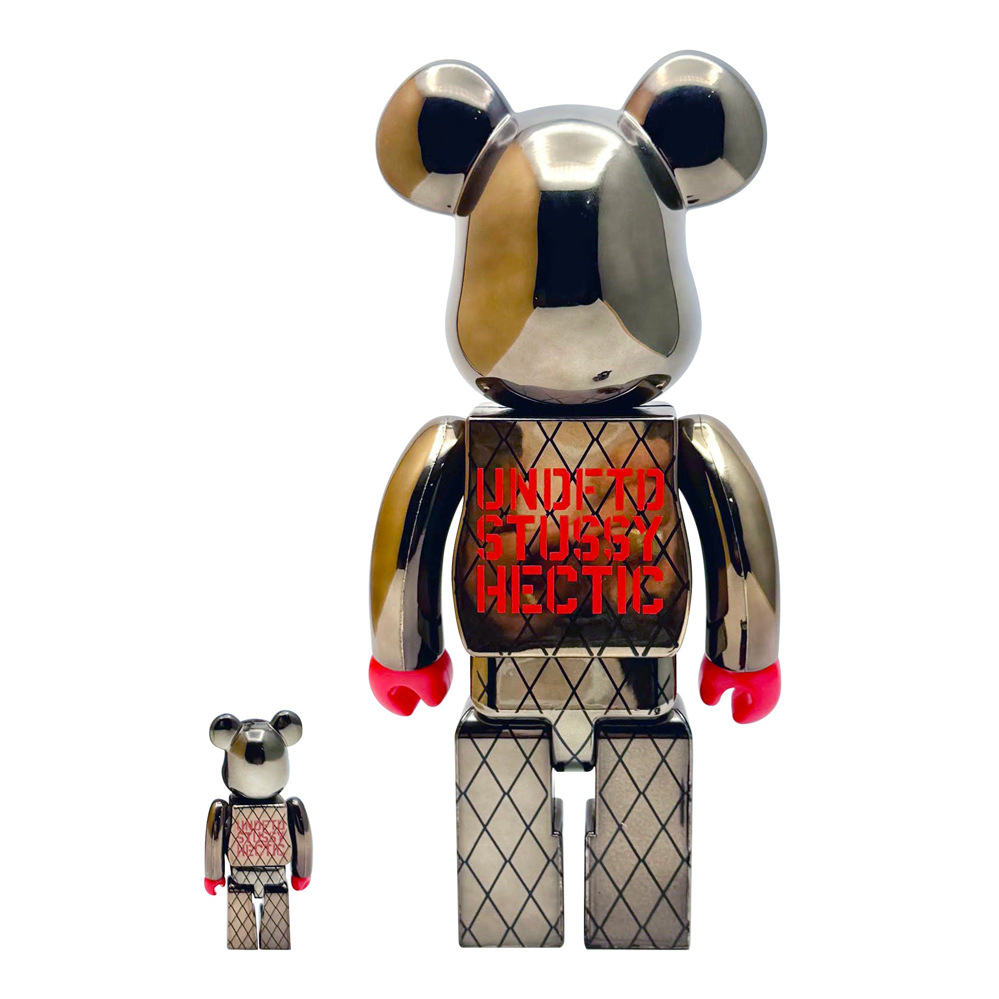MEDICOM TOY: BE@RBRICK - Stussy x Undefeated x HECTIC 
