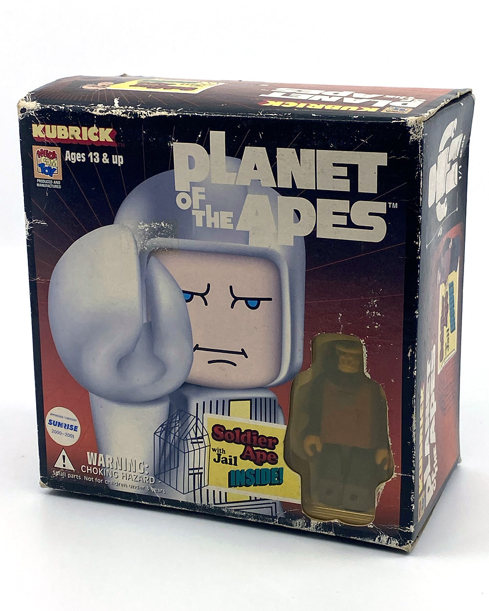 Medicom Toy Planets of the Apes Kubrick Soldier Ape with Jail Set