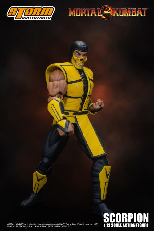 Storm Collectibles 1/12 Mortal Kombat 3 VS Scorpion Scale Action Figur