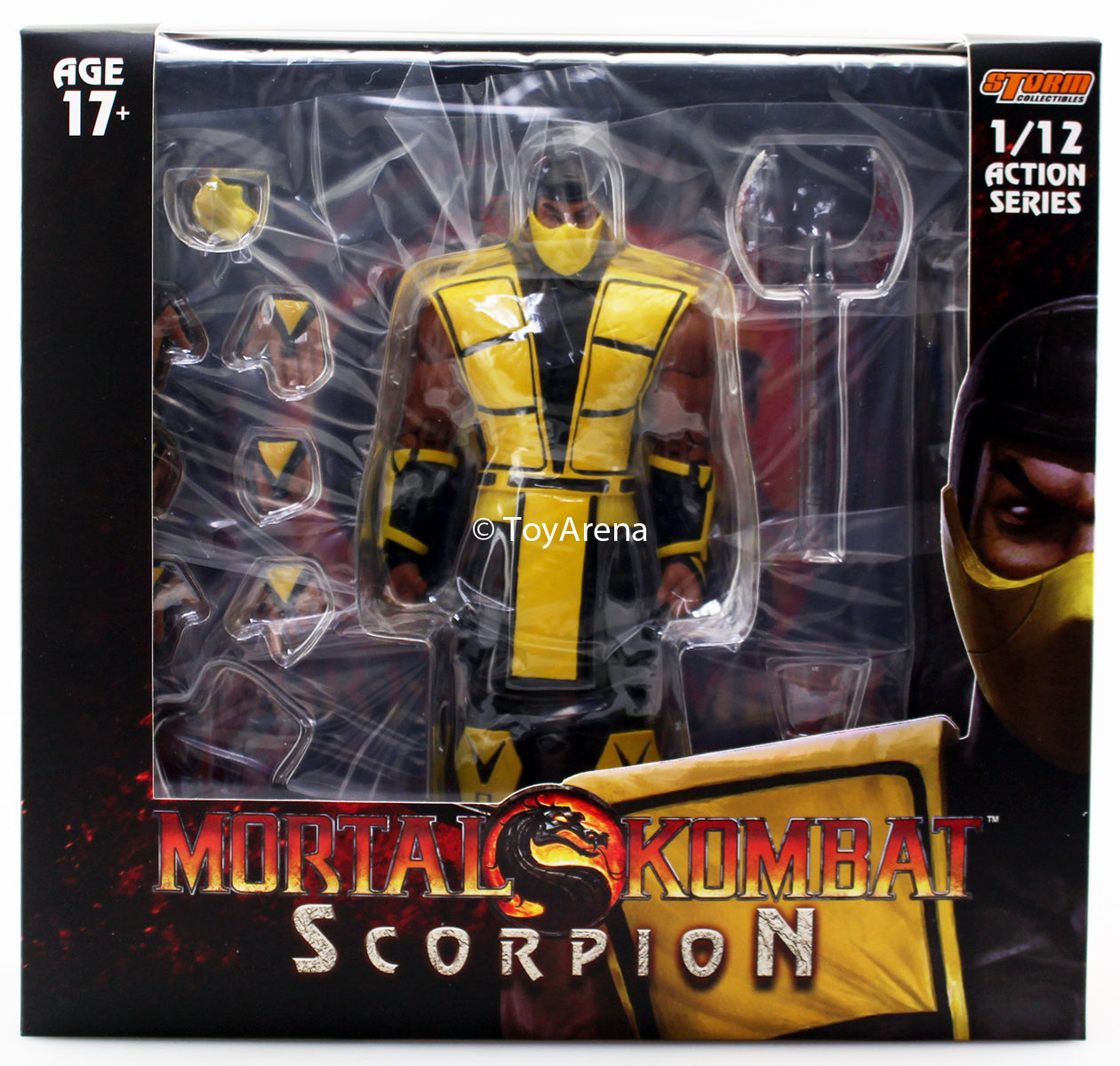 Storm Collectibles 1/12 Mortal Kombat 3 VS Scorpion Scale Action Figur