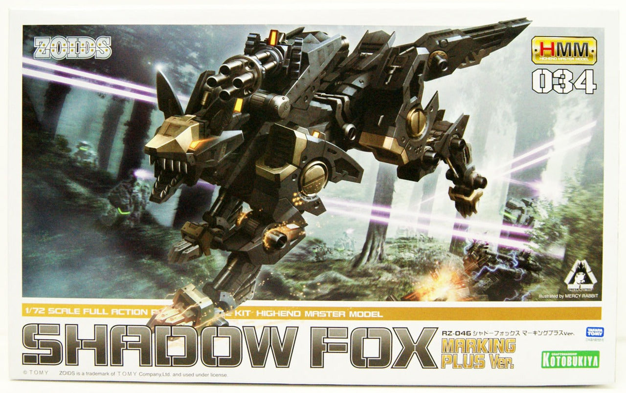 Kotobukiya Zoids HMM-034 RZ-046 Shadow Fox Marking Plus 1/72 Scale Mod