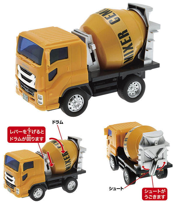 ギガミキサーミニ｜子供向け乗り物玩具メーカー-株式会社トイコー