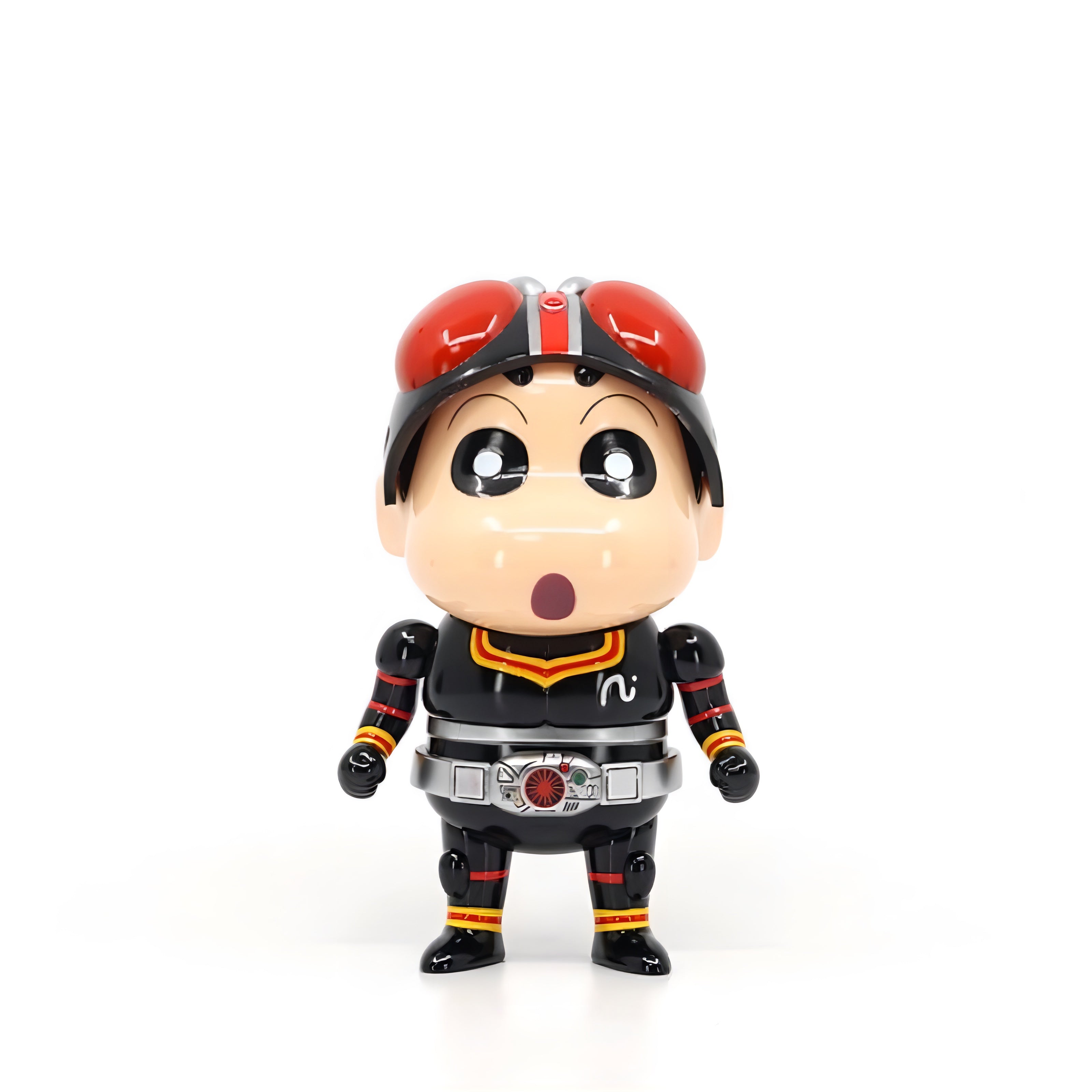 クレヨンしんちゃん×仮面ライダーBLACK Best.be.fore 賞味期限 ソフビ