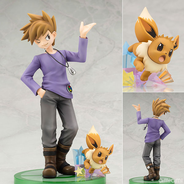 ポケモン ARTFX J レッド グリーン オーキド博士 フィギュア 3体