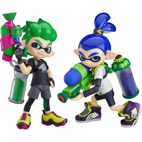 スプラトゥーン】figma『Splatoon ボーイ DXエディション』可動