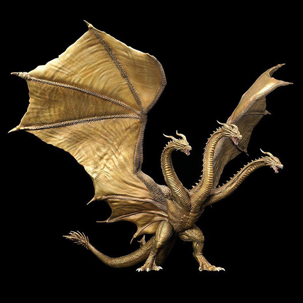 ゴジラ キング・オブ・モンスターズ】超激造シリーズ『キングギドラ