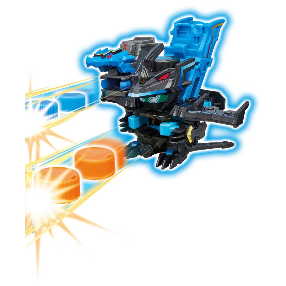 キャップ革命 ボトルマン】BOT-56『黒龍王G』玩具【タカラトミー】より