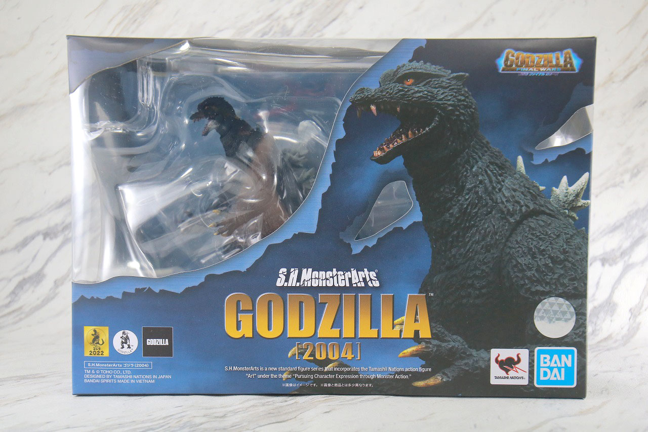 S.H.モンスターアーツ ゴジラ（2004／『FINAL WARS』） レビュー