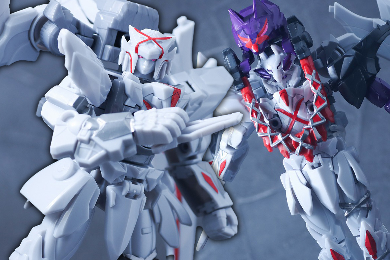 ミニプラ＆勇動新作！テガジューン＆ダークウルフデカリバー