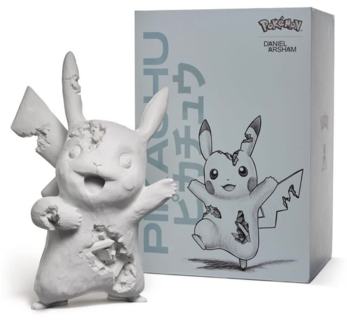 Daniel Arsham - Pokémon Crystalized x Pikachu Future Relic ( Blue
