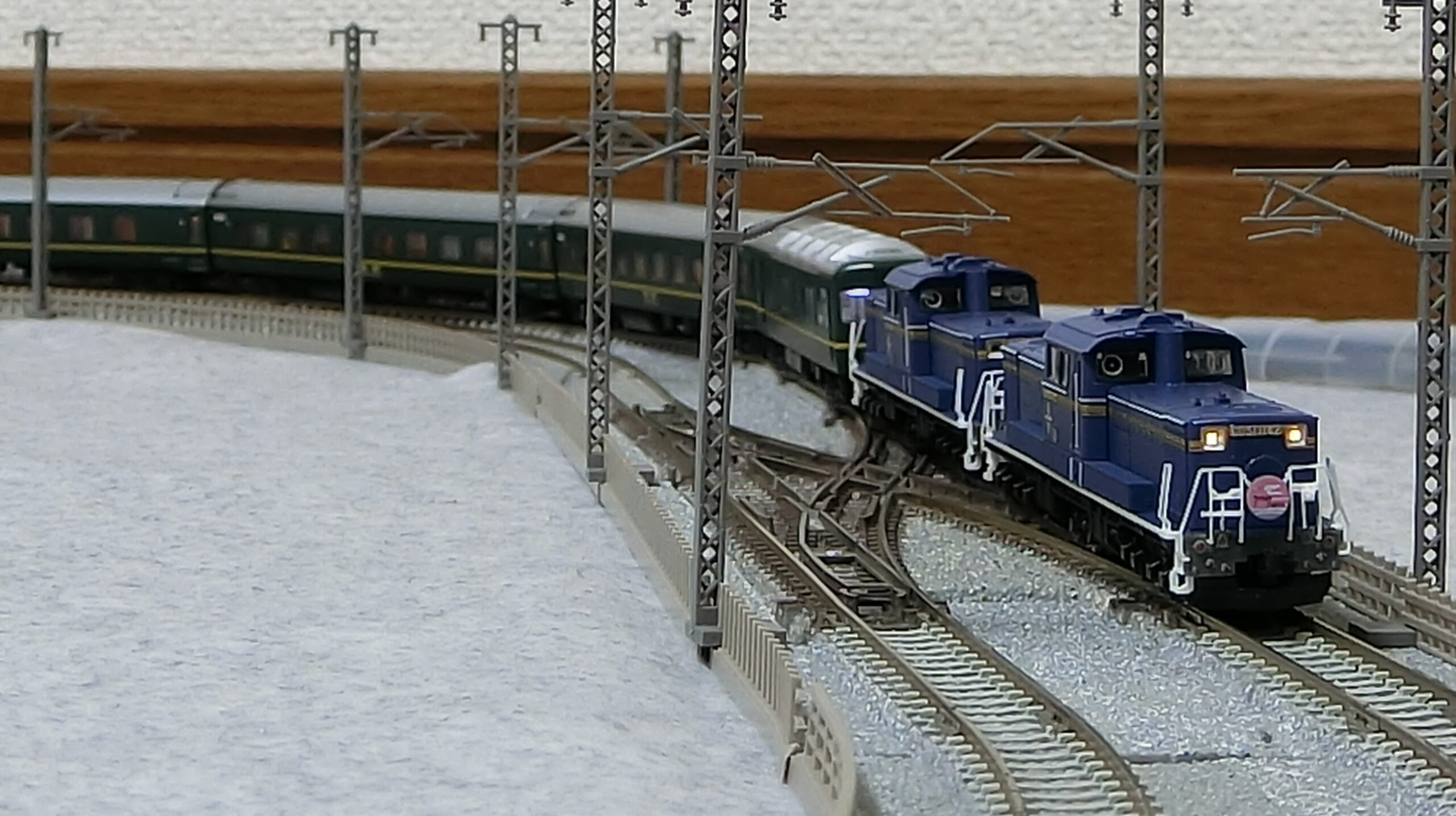 Nゲージ 1787 DD51と往く トワイライトエクスプレス | 豊四季車両基地