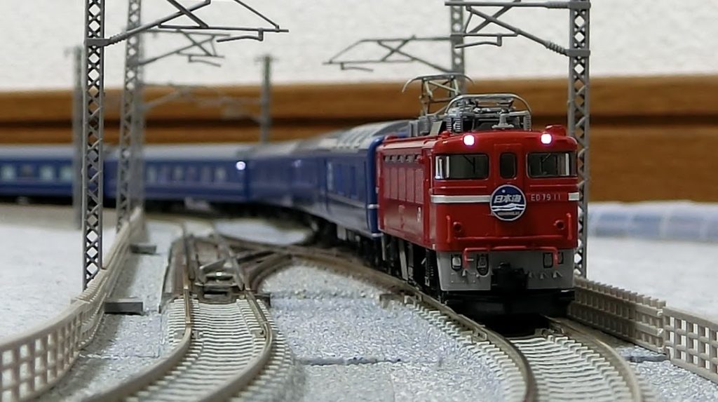 Nゲージ 1864 真冬を連想する・・・ 寝台特急 日本海 | 豊四季車両基地