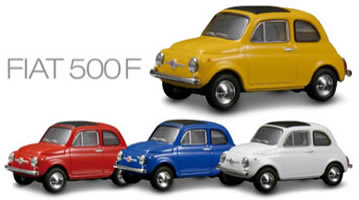 フィアット ミニカーコレクション 【京商 Kyosho】