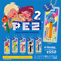 PEZ ペッツ ボールチェーンマスコットVol.2 【ケンエレファント】