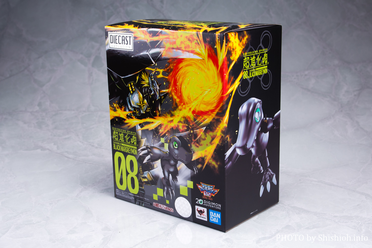 レビュー】超進化魂 08 ブラックウォーグレイモン