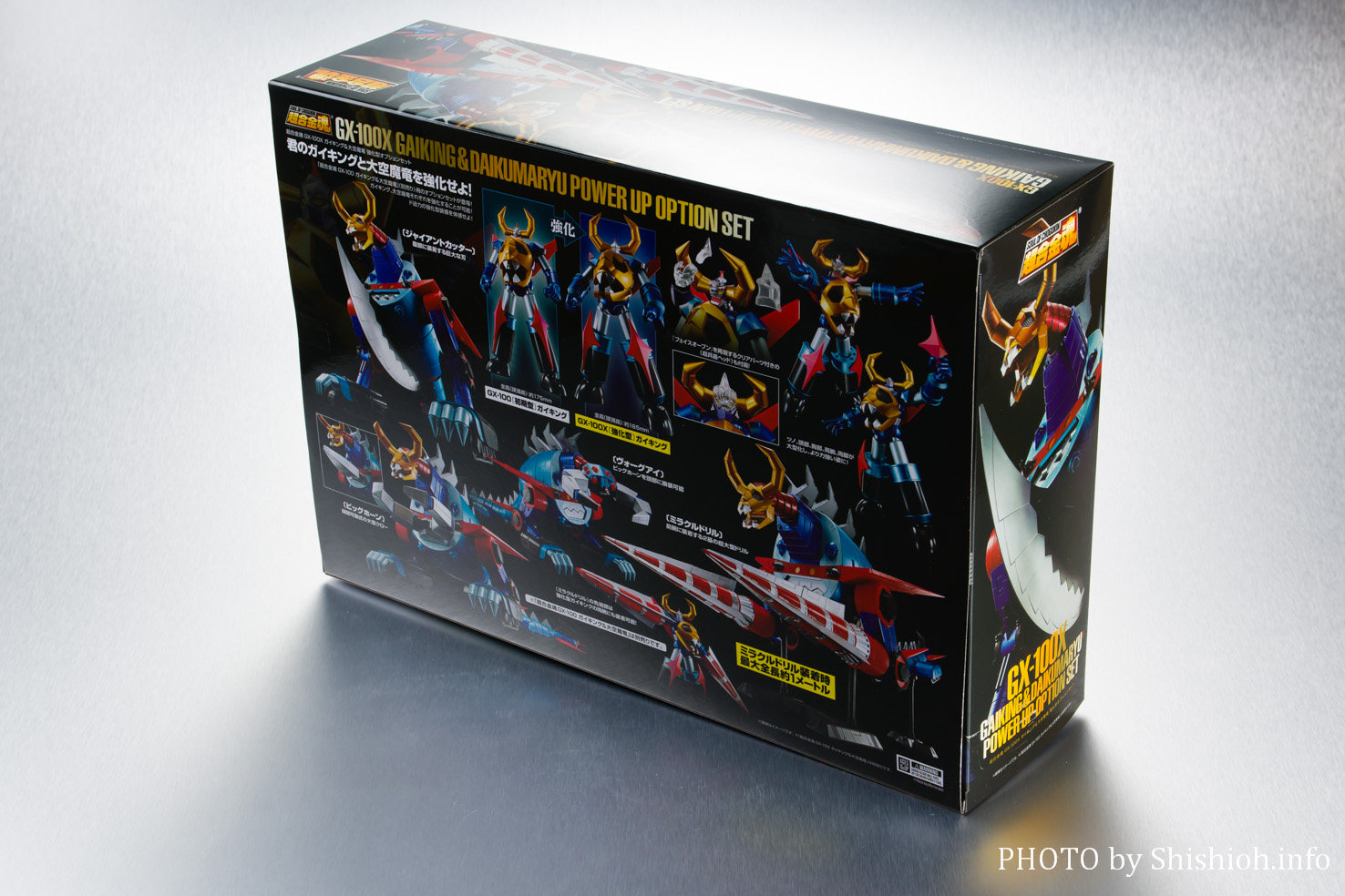 レビュー】超合金魂 GX-100X ガイキング＆大空魔竜 強化型オプション
