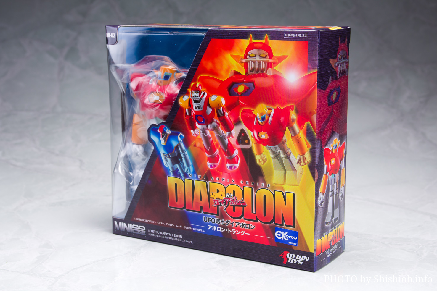 レビュー】ACTION TOYS MINI合金シリーズ アポロン・トラングー