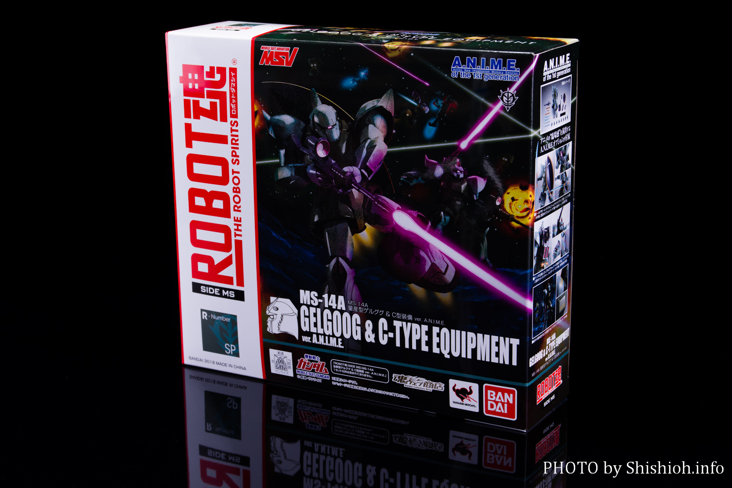 レビュー】ROBOT魂〈SIDE MS〉MS-14A 量産型ゲルググ＆C型装備 ver