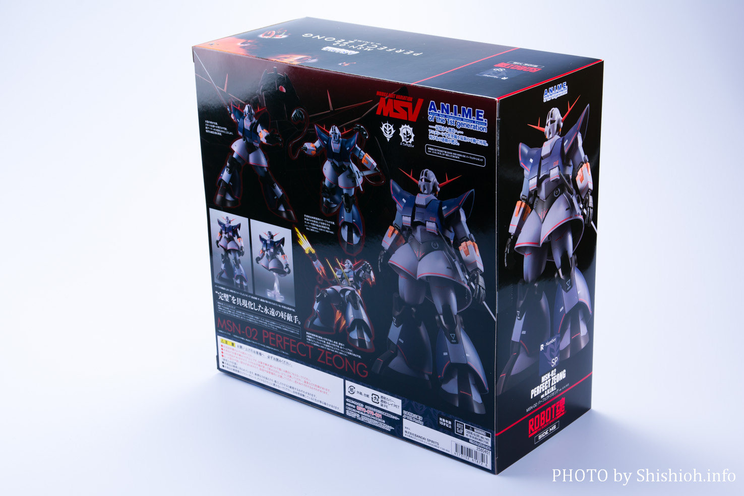 レビュー】ROBOT魂 ＜SIDE MS＞ MSN-02 パーフェクトジオング ver