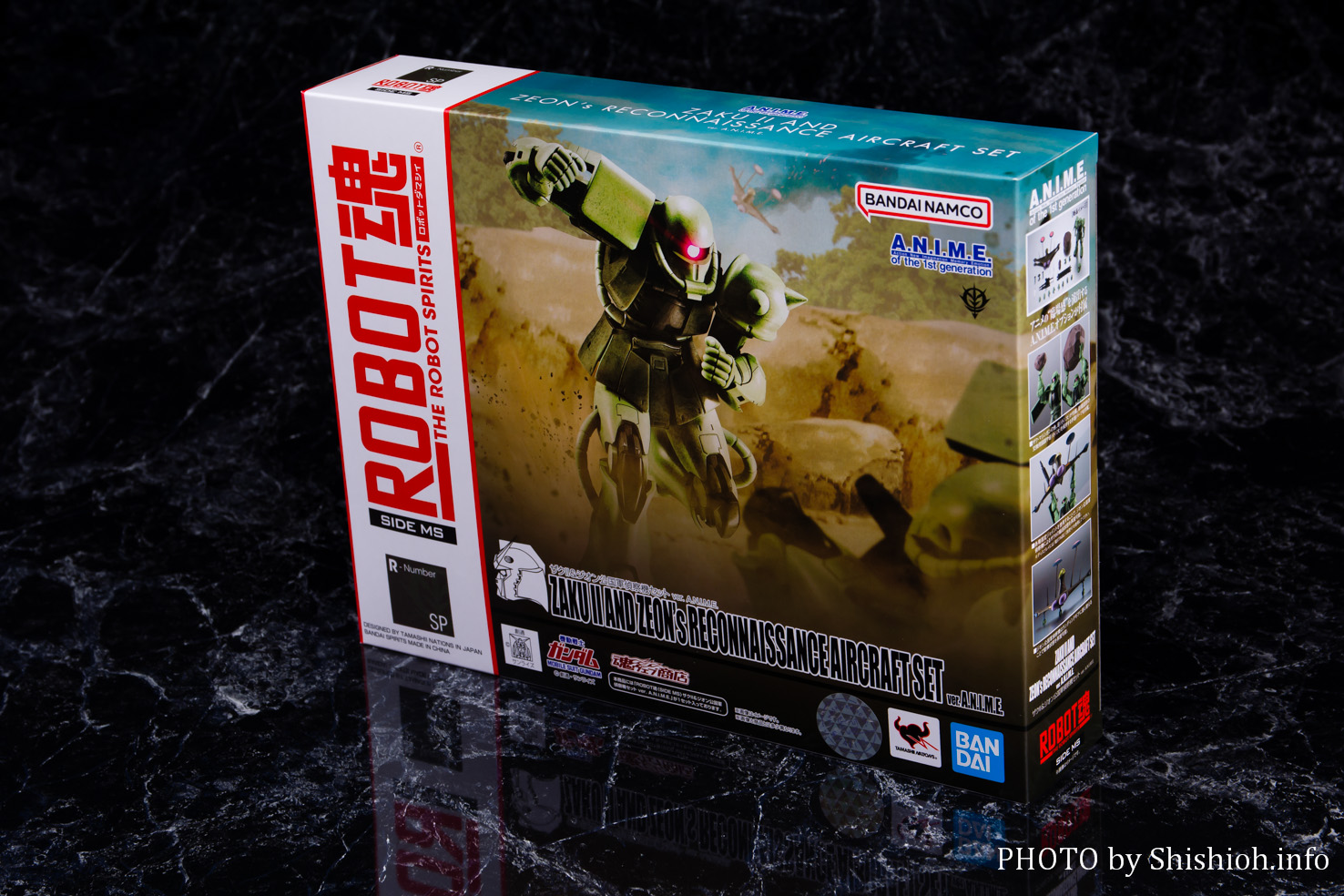 レビュー】ROBOT魂 ＜SIDE MS＞ ザクll＆ジオン公国軍偵察機セット ver