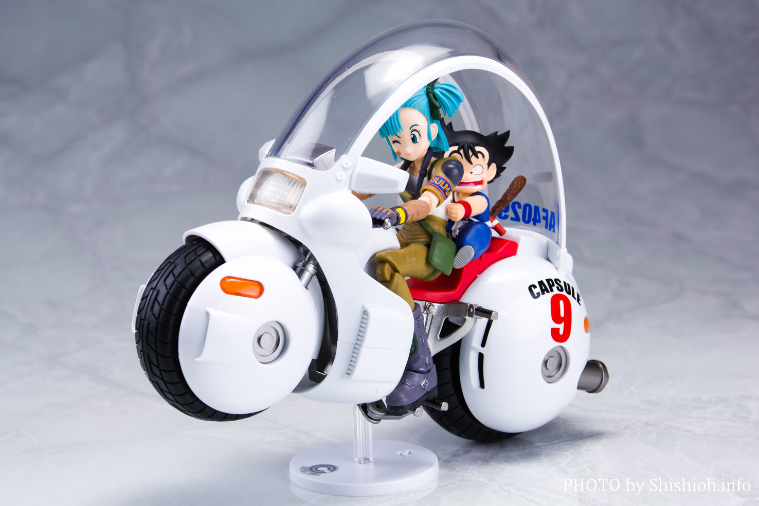 レビュー】S.H.Figuarts ブルマのバイク-ホイポイカプセル No.9-