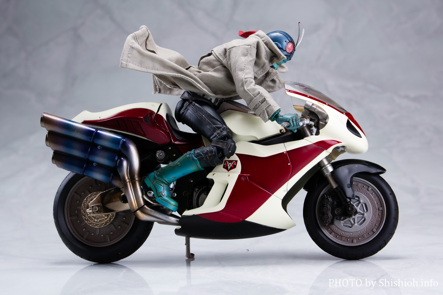 レビュー】S.I.C. VOL.46 仮面ライダー1号＆サイクロン(サイクロン編)