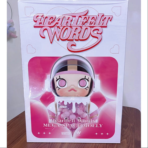 MEGA SPACE MOLLY 400% Heartfelt Words 2024 LIMITED – TOYSEZ