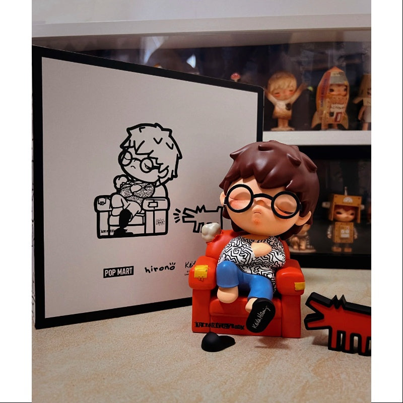 Hirono x Keith Haring Large ver. Art Toy Figurine 2024 LIMITED