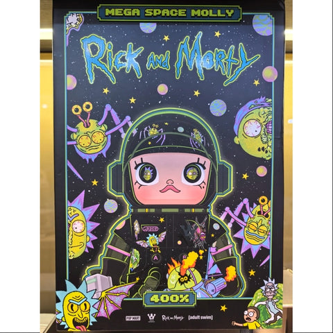 MEGA SPACE MOLLY 400% Rick and Morty 2024 Limited – TOYSEZ