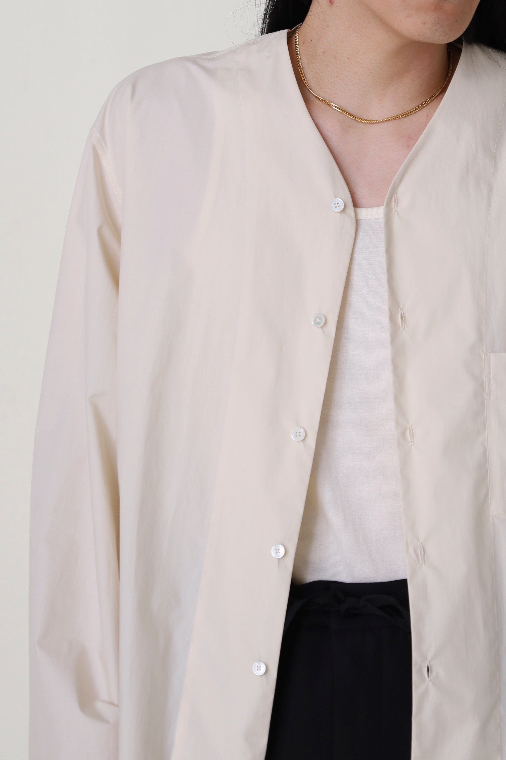 LEMAIRE V NECK SHIRT – tlalli-online-store
